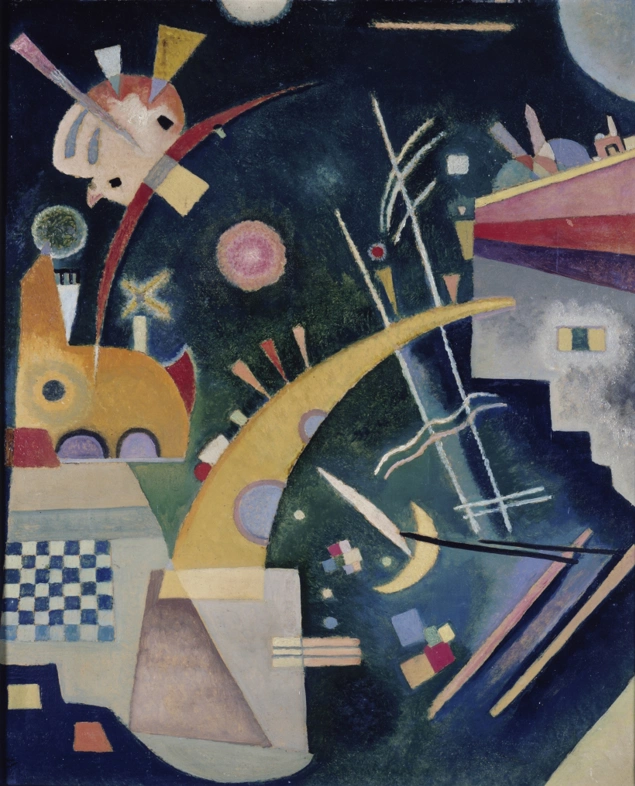 Wassily Kandinsky, Hornform, 1924 © Neue Nationalgalerie, Stiftung Preußischer Kulturbesitz, Berlin / Photo: Jörg P. Anders