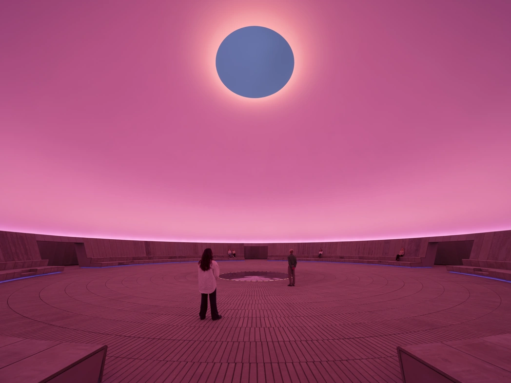 James Turrell, As Seen Below. Solopgang. Foto: Florian Holzherr © ARoS 2026