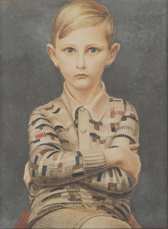 Kurt Günther, Portrait of a Boy, 1928 © Neue Nationalgalerie, Stiftung Preußischer Kulturbesitz, Berlin / Photo: André van Linn